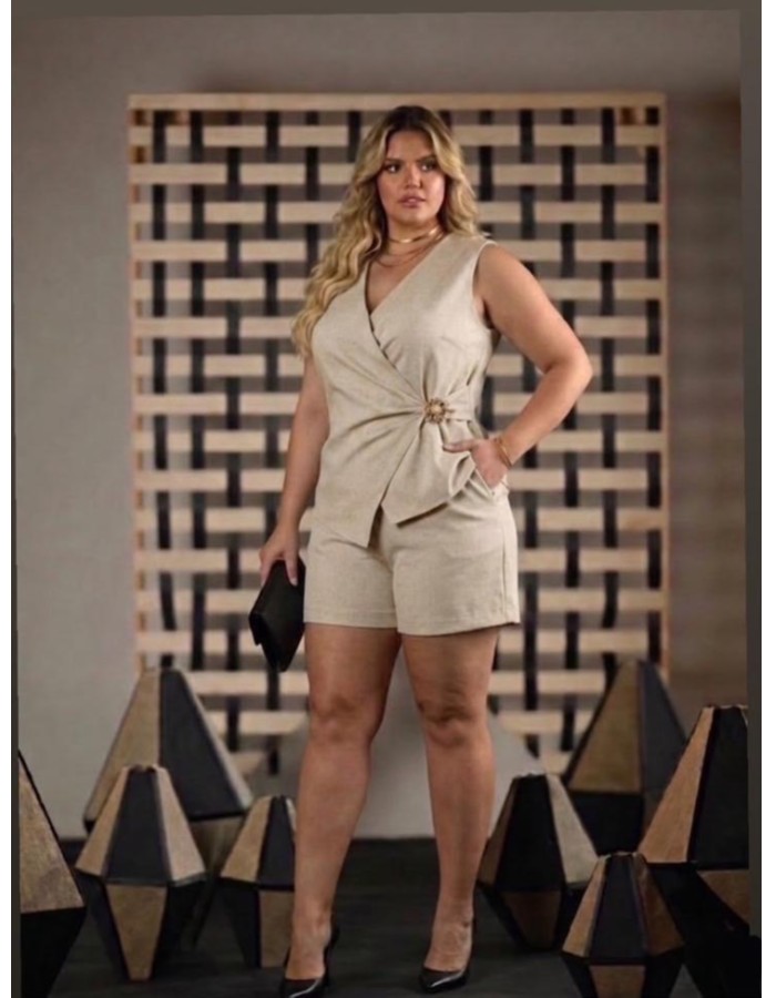 CONJUNTO PLUS SIZE ELLEN 
