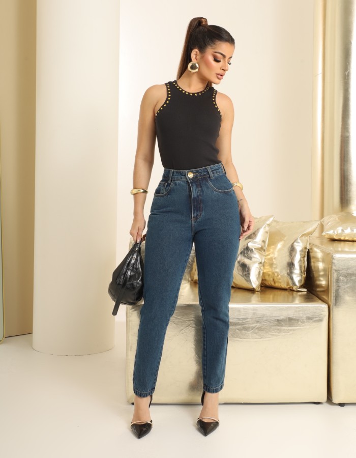 CALÇA MOM