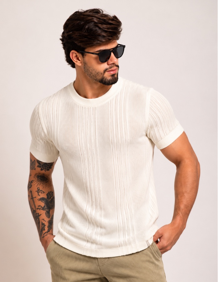 CAMISA TEXT LISBOA