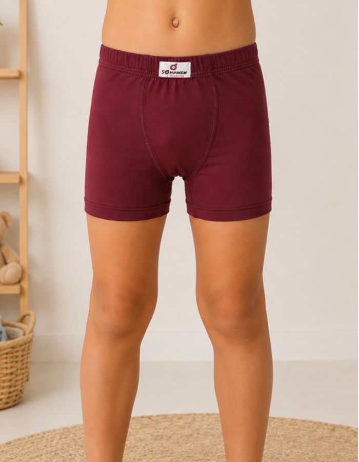 CUECA BOX INFANTIL LISA