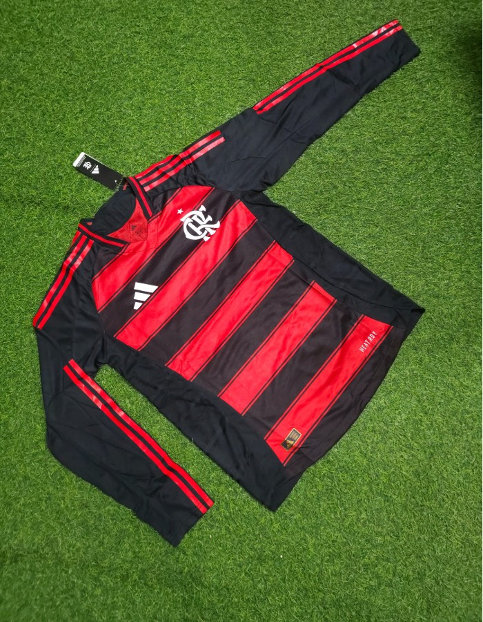 FLAMENGO  JOGADOR MANGA LONGA 2025