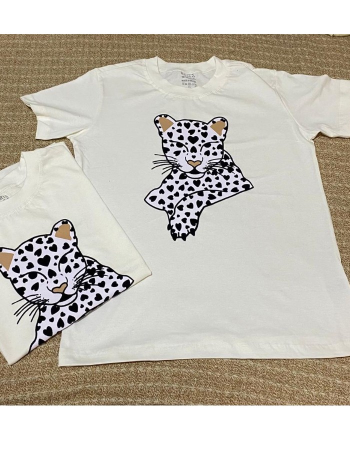 T-SHIRT LEOA C/ APLIQUE