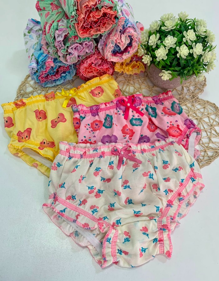 KIT CALCINHA ESTAMPADA