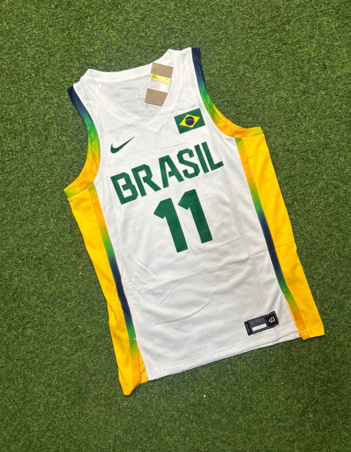 REGATA SELEÇÃO BRASIL BRANCA