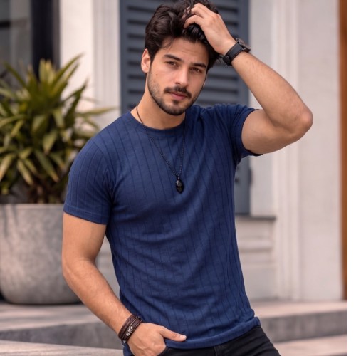 CAMISA ARUBA MARINHO