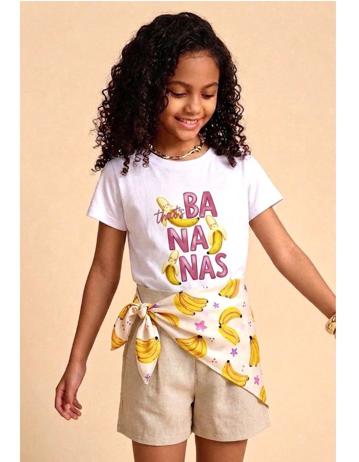 T-shirt Sophie ( acompanha Lenço )
