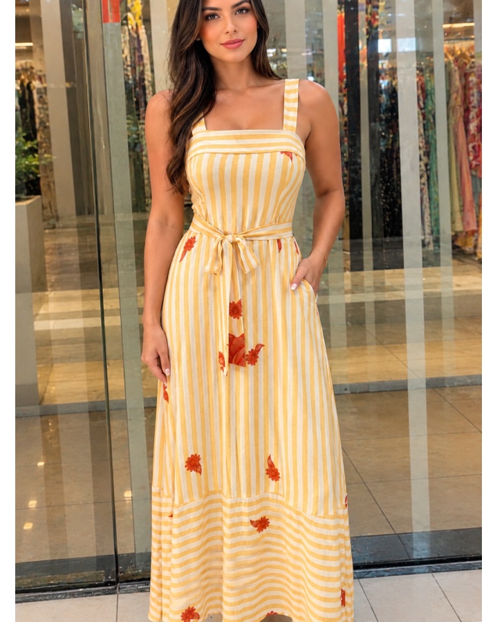 Vestido estampado 