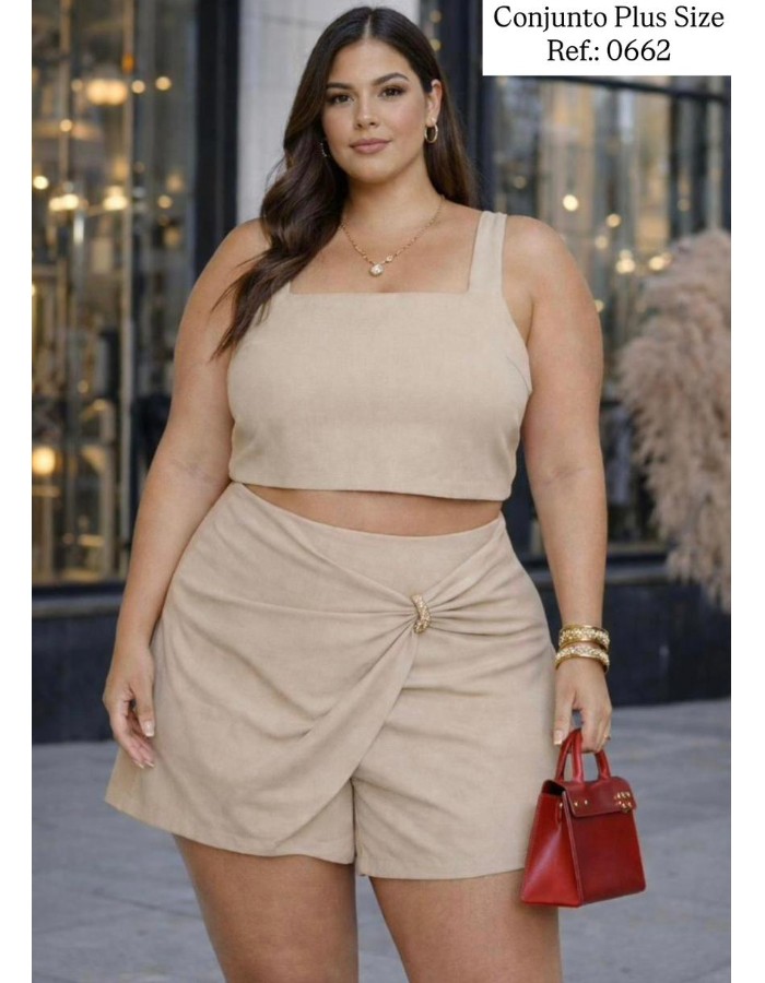CONJUNTO PLUS SIZE DANUBIA 