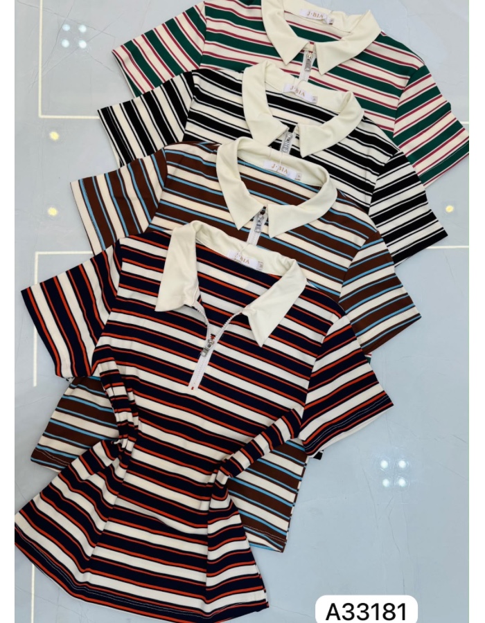 A blusa listrada