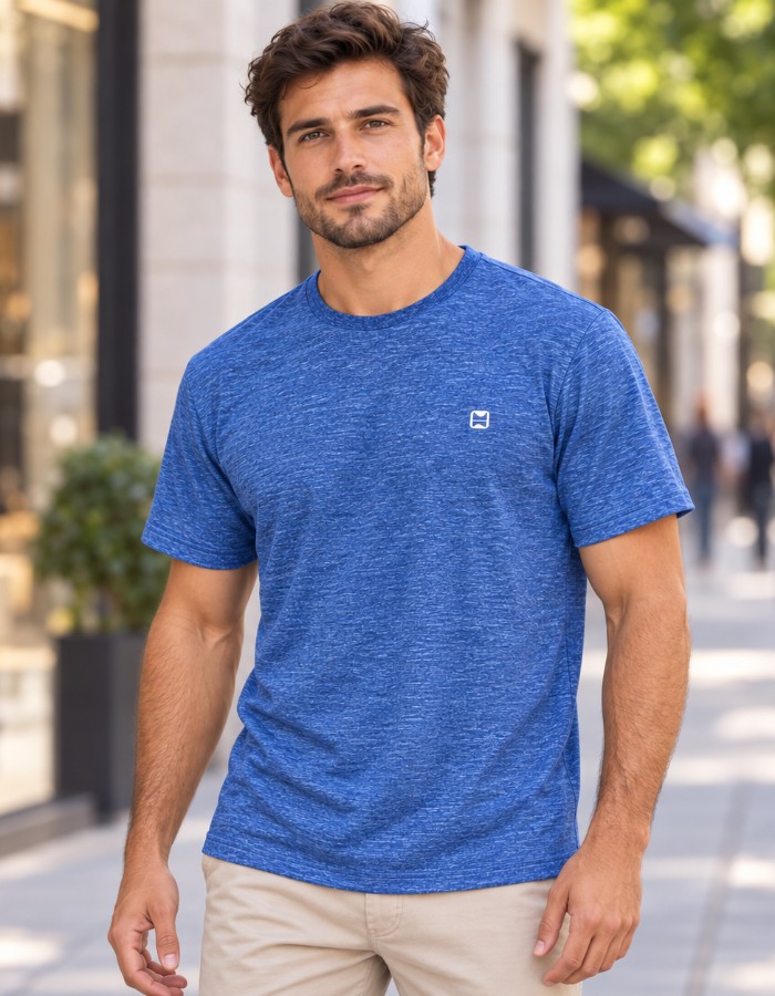 CAMISA MESCLADA BÁSICA 