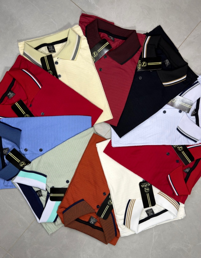 Polo Texturizada Premium