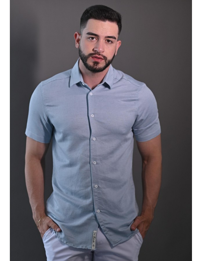 Camisa M/C Tencel Bali 