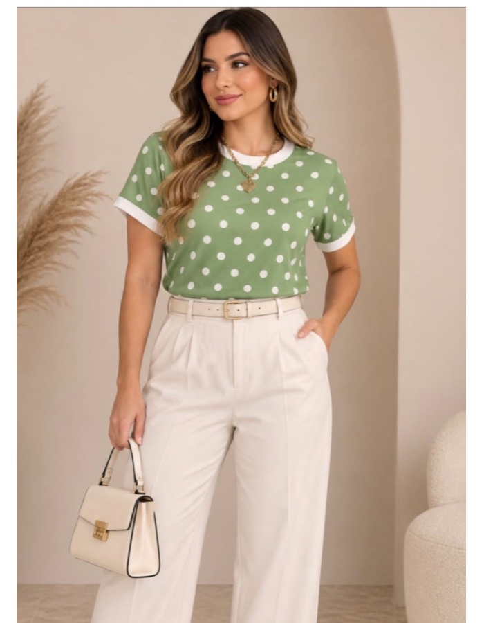 Blusa poa 