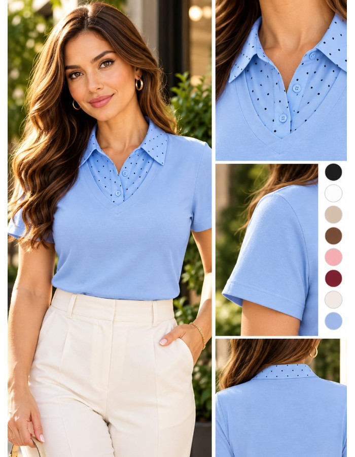 GOLA POLO ALGODÃO C/ ELASTANO