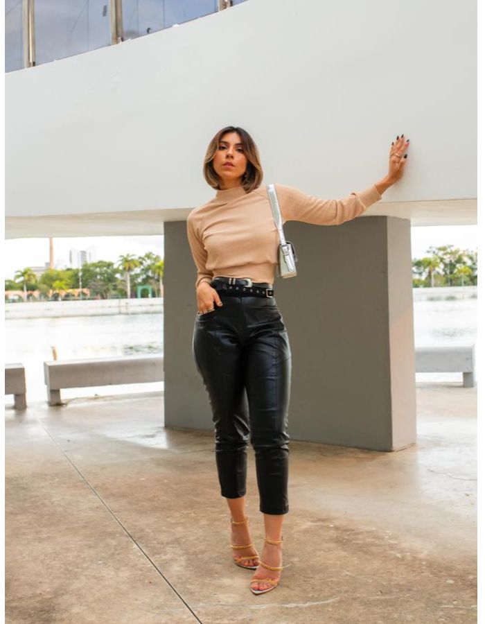 CALÇA METALIZADA 