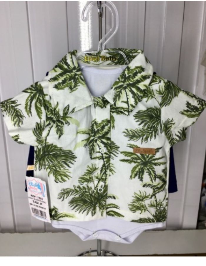 CONJ BLUSA FLORAL ELIEL BABY 7002 