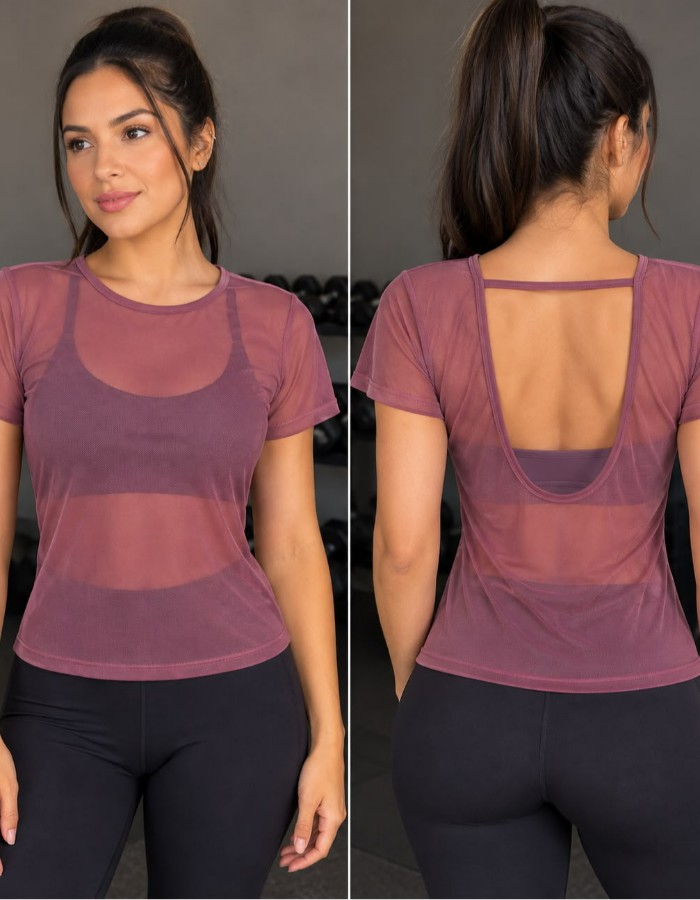 BABY LOOK TULE OPEN