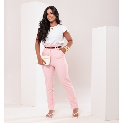 CALÇA SLIM ALFAIATARIA 