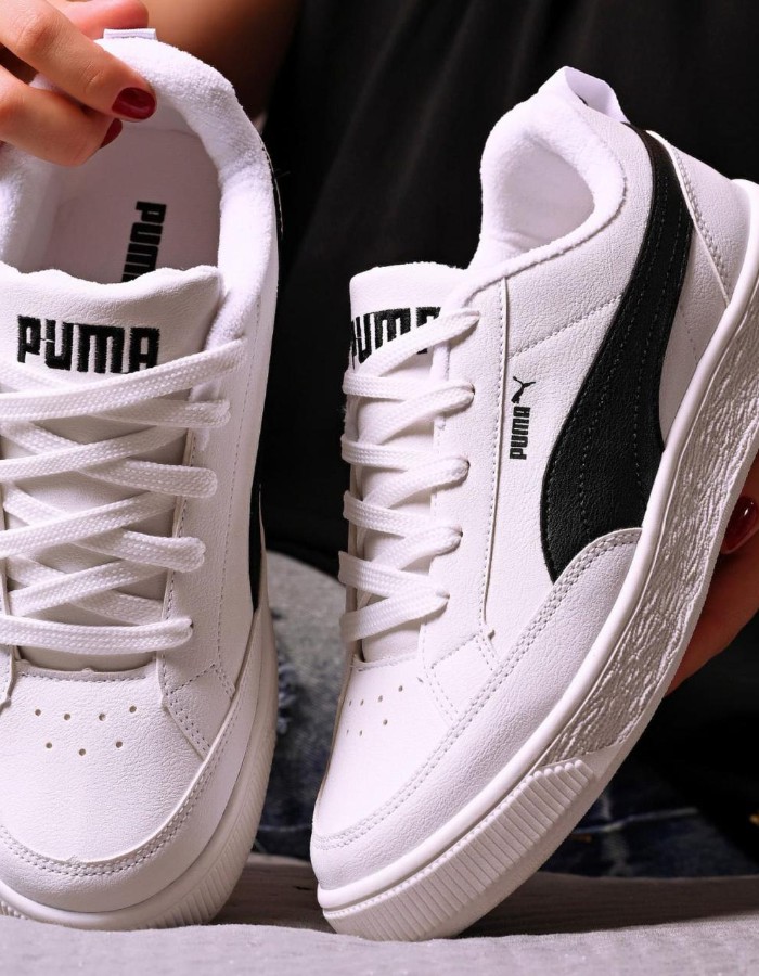 PUMA BRANCO COM PRETO