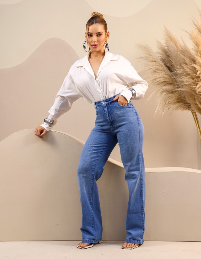 WIDE LEG ELASTANO PREMIUM