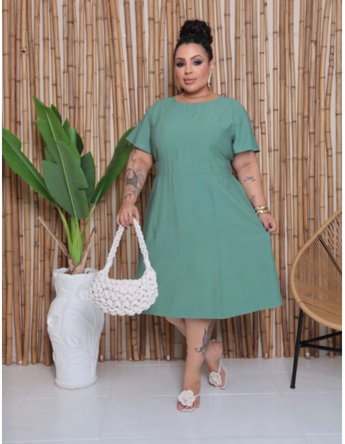 VESTIDO  LISO