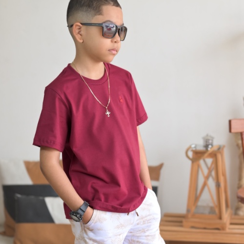 Camisa básica MARSALA