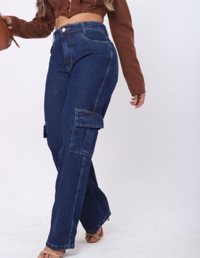CALCA WIDE LEG SLIM