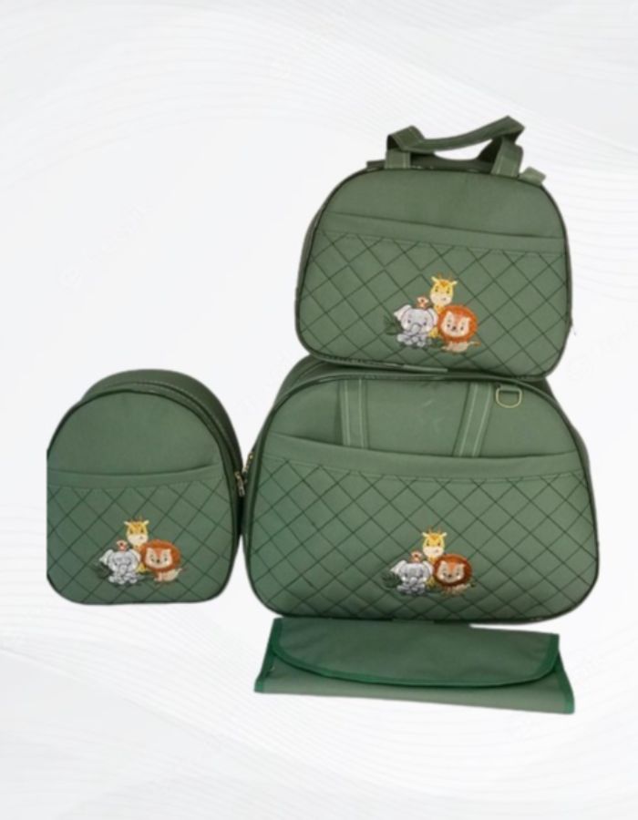 CONJUNTO BOLSA 4 PEÇAS SAFARI