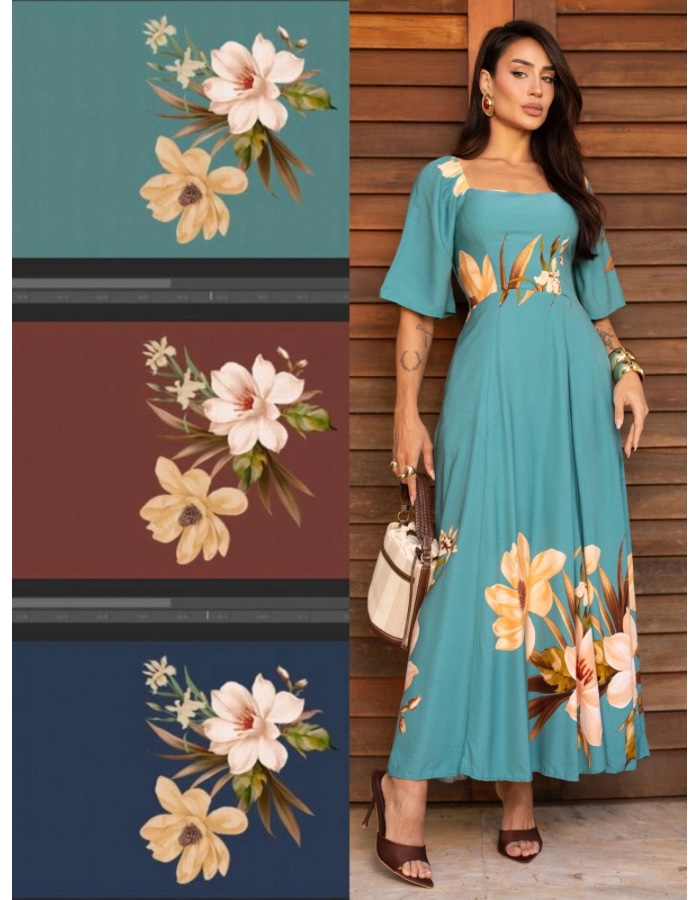 VESTIDO ESTAMPADO