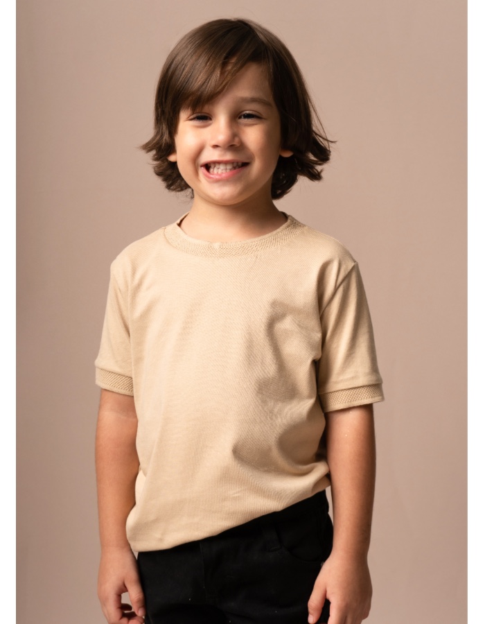 GOLA CARECA INFANTIL C/PUNHO