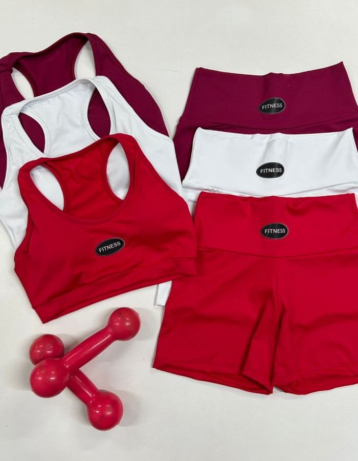CONJUNTO TOP NADADOR SHORT MÉDIO JUVENIL