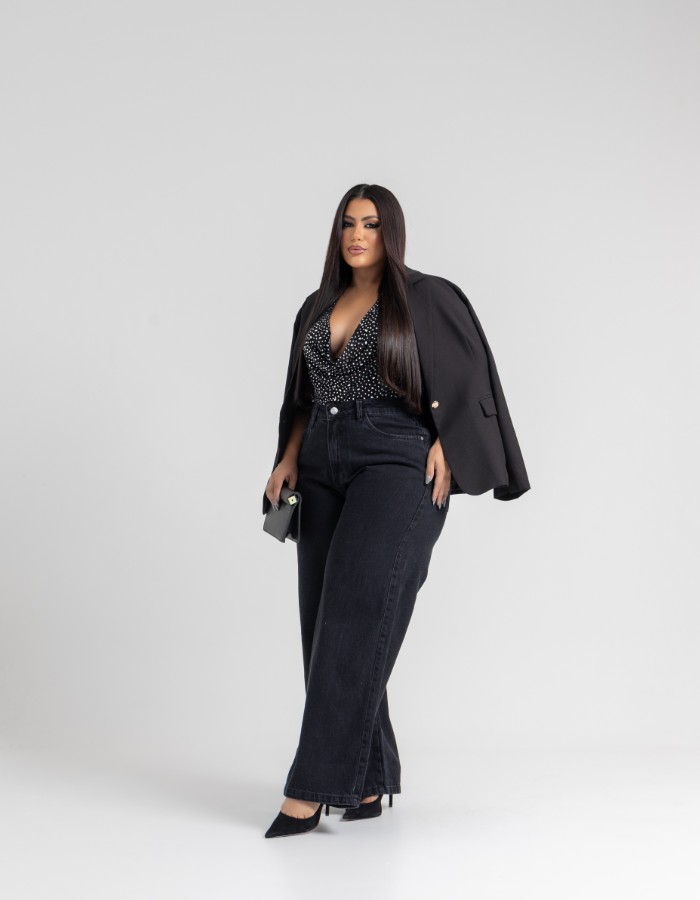 WIDE LEG BLACK