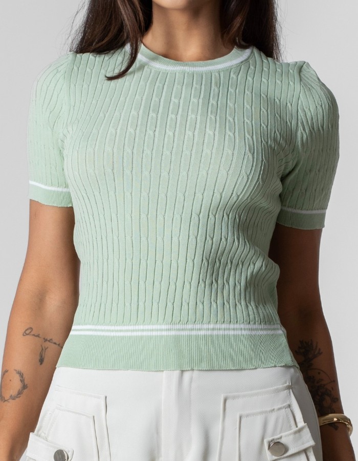 BLUSA TRICO MODAL TRABALHADO