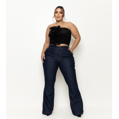CALÇA FLARE AMACIADA