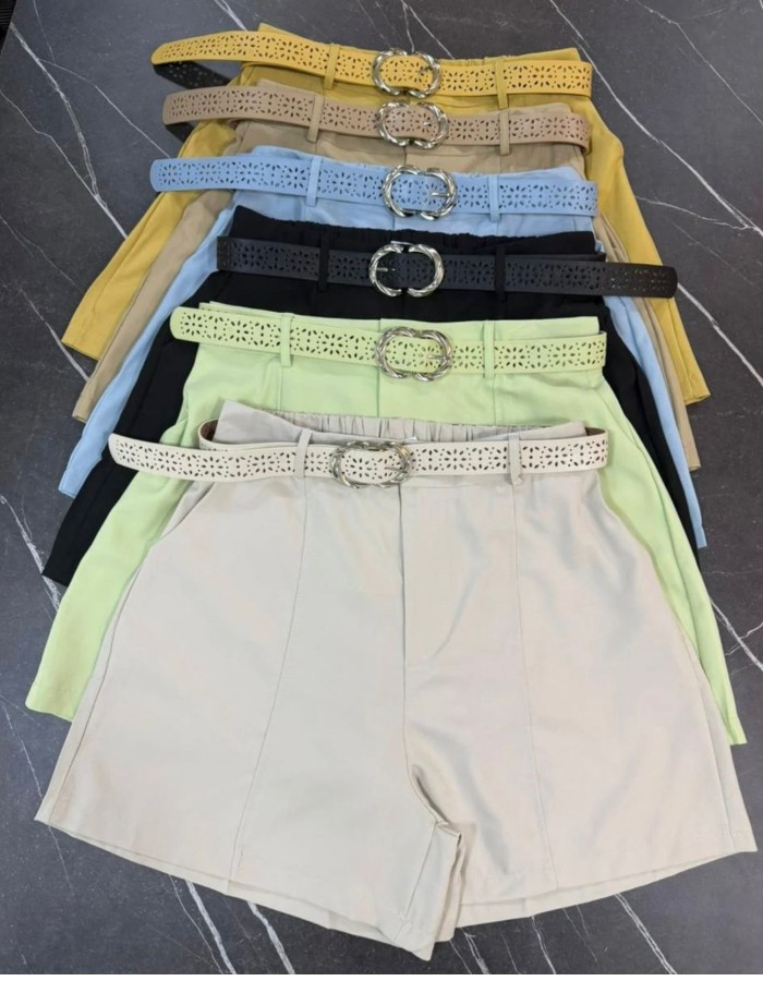 SHORT C/CINTO PLUS SIZE
