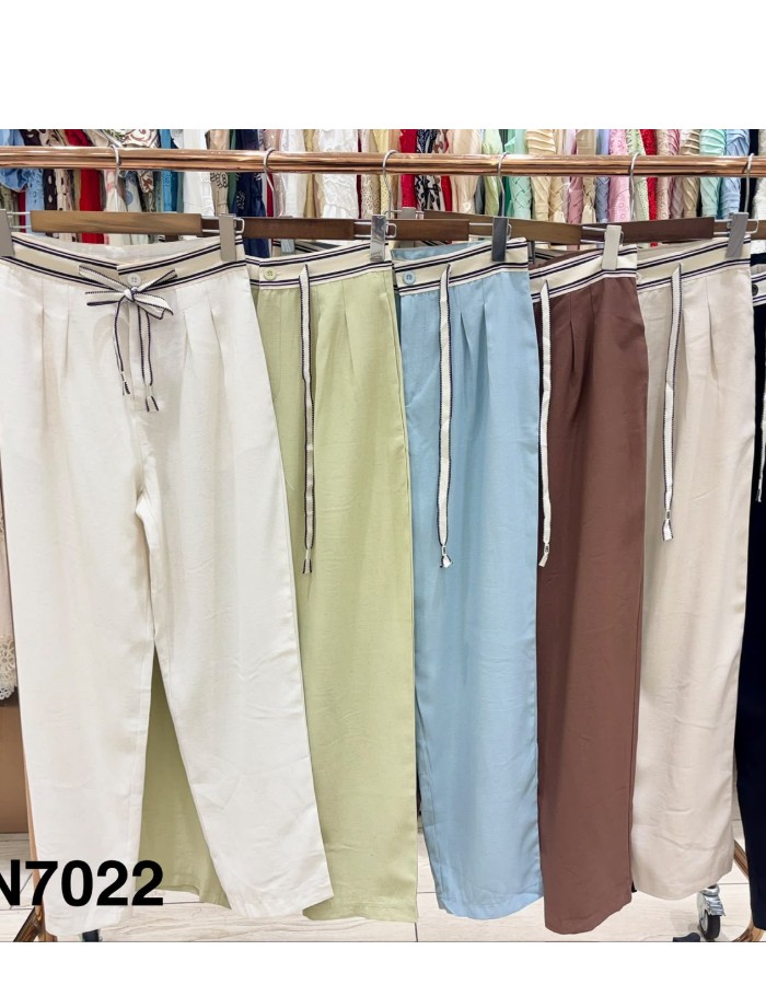 CALÇA TECIDO LINHO ENCORPADO