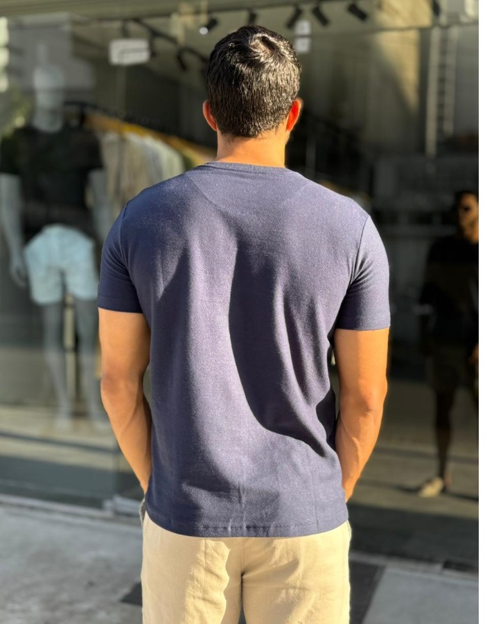Produto t-shirt-texture-marinho 0