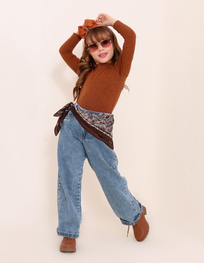 CALÇA JEANS INFANTIL