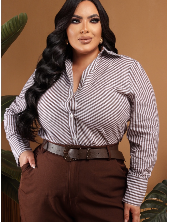 CAMISA PLUS SIZE RUTHY