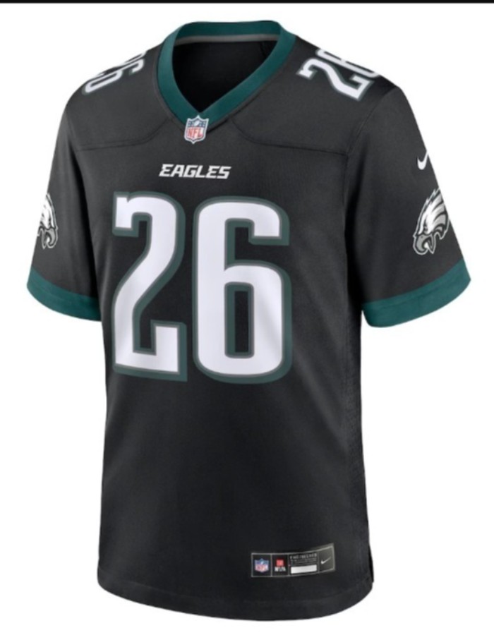 PHILADELPHIA EAGLES PRETO barley #26