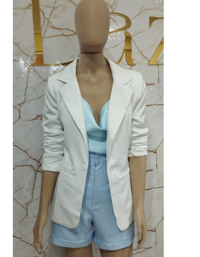 BLAZER TECIDO TWILL PREMIUM FORRADO