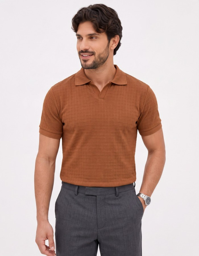 Polo Riviera Texturizada
