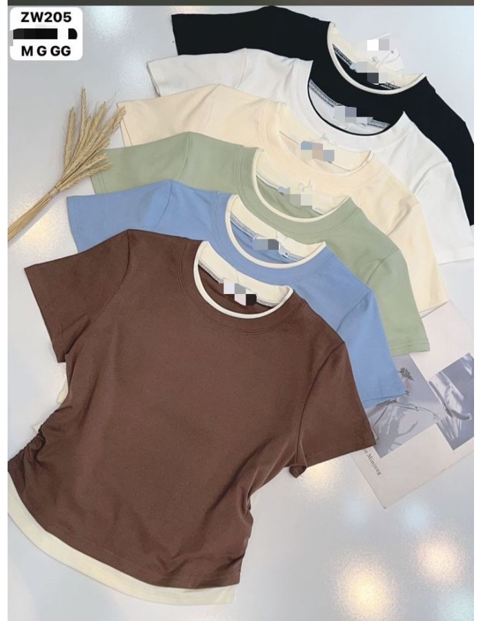 Blusa bicolor Eliane 