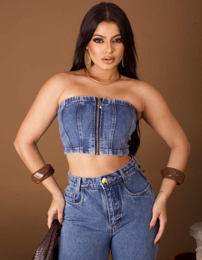 CROPPED JEANS