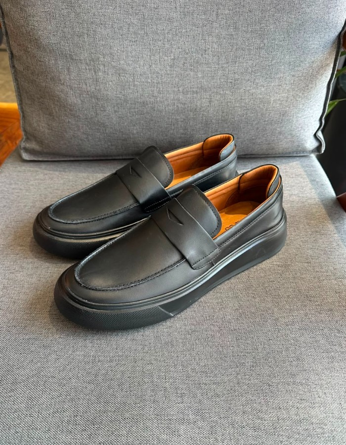 SAPATO MOCASSIM FLY PRETO