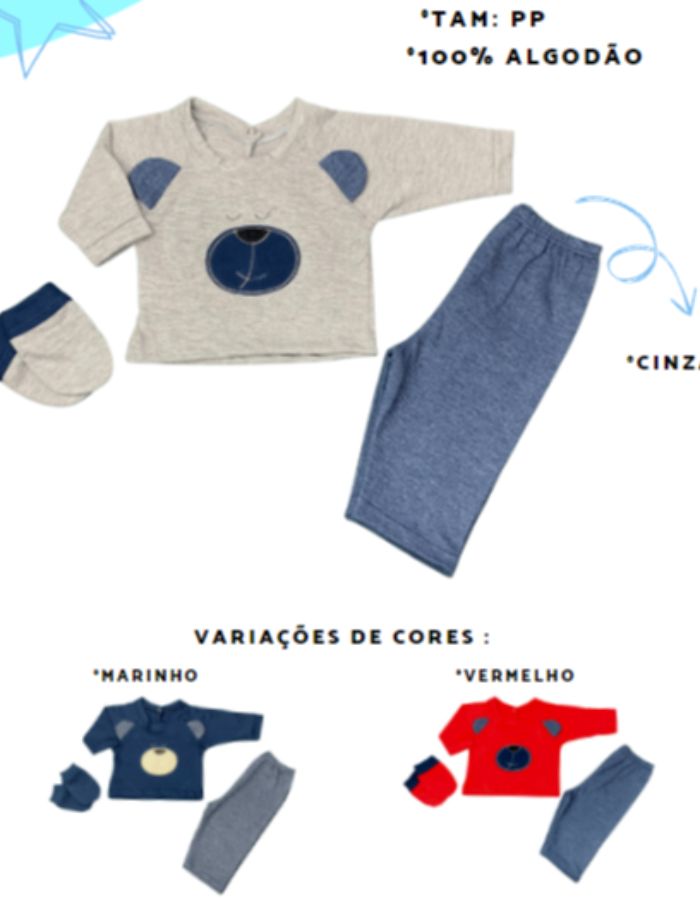 PAGAO MASC ORELHAS 2077 ELIEL BABY