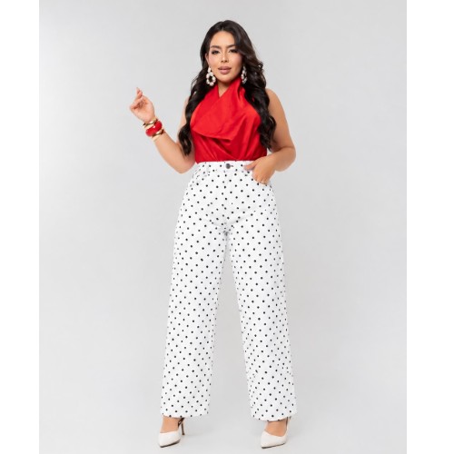 CALÇA BARREL BRENDA POÁ PLUS