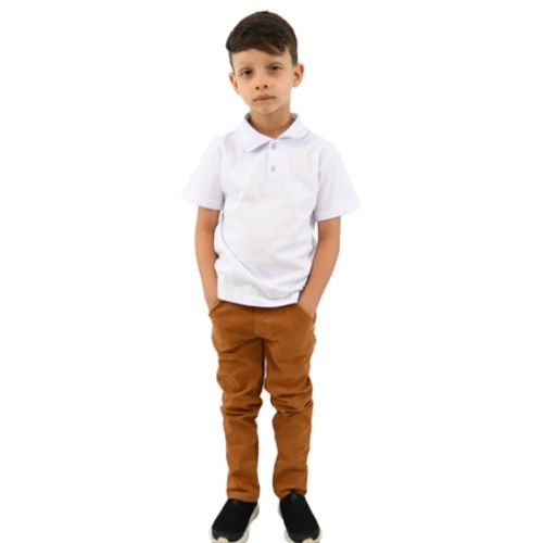  CALÇA COLOR INFANTIL BOLSO EMBUTIDO MASCULINA