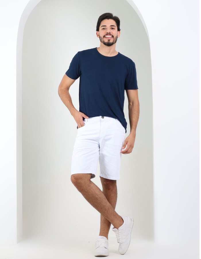 BERMUDA MASCULINA BRANCA