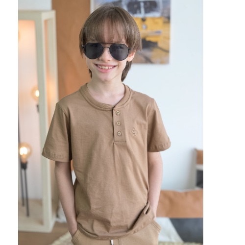 blusa gola portuguesa manga curta